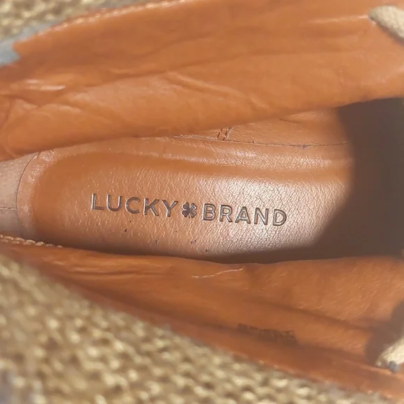 Lucky Brand tan suede booties, size 6 - Picture 8 of 9
